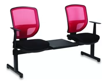 LİNA SEHPALI İKİLİ BEKLEME KOLTUĞU